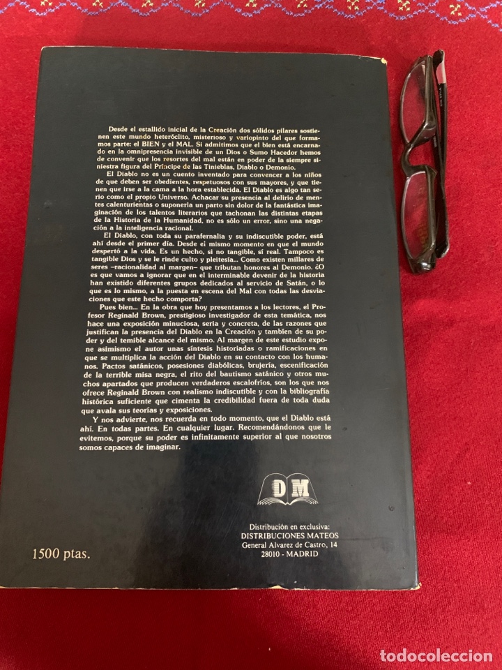 Libros de segunda mano: El poder del diablo. Pactos sat&aacute;nicos. Profesor Reginald Brown. Distribuciones Mateos. - Foto 2