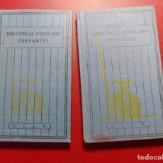 Libros de segunda mano: BIBLIOTECAS POPULARES CERVANTES - GUERRA DE GRANADA (2 TOMOS) - DIEGO HURTADO DE MENDOZA. Lote 297664153
