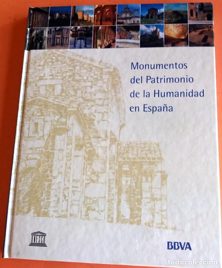 Libros de segunda mano: MONUMENTOS DEL PATRIMONIO DE LA HUMANIDAD EN ESPA&Ntilde;A - BBVA - Foto 1