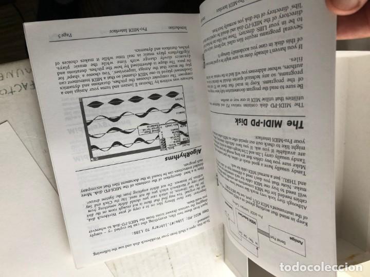 Libros de segunda mano: PRO MIDI INTERFACE FOR AMIGA COMPUTER MICRODEAL OLD SCHOOL PROMIDI KREATEN - Foto 11