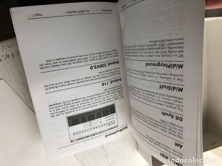Libros de segunda mano: PRO MIDI INTERFACE FOR AMIGA COMPUTER MICRODEAL OLD SCHOOL PROMIDI KREATEN - Foto 12