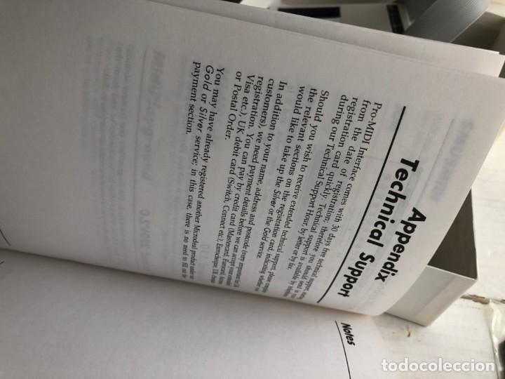 Libros de segunda mano: PRO MIDI INTERFACE FOR AMIGA COMPUTER MICRODEAL OLD SCHOOL PROMIDI KREATEN - Foto 13
