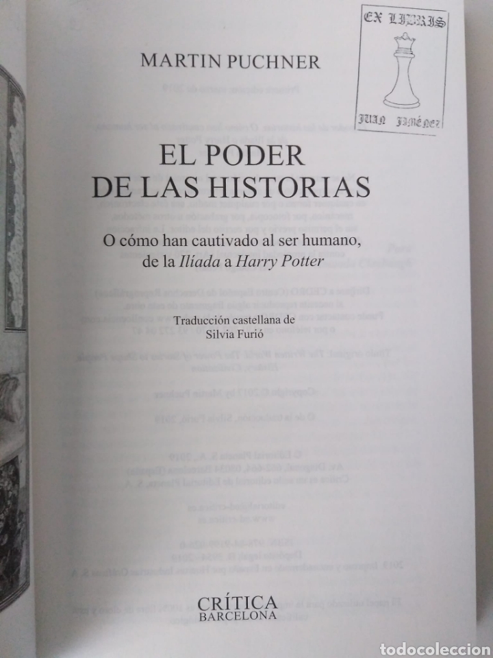 Libros de segunda mano: El poder de las historias / Martin Puchner - Foto 3