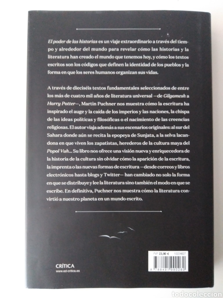 Libros de segunda mano: El poder de las historias / Martin Puchner - Foto 4