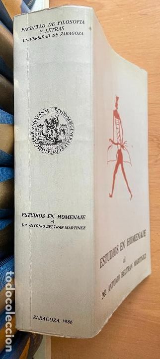 Libros de segunda mano: ESTUDIOS EN HOMENAJE AL DR, ANTONIO BELTRAN MARTINEZ, - Foto 3