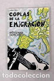 Libros de segunda mano: coplas de la emigraci&oacute;n Andr&eacute;s Ruiz - Foto 1