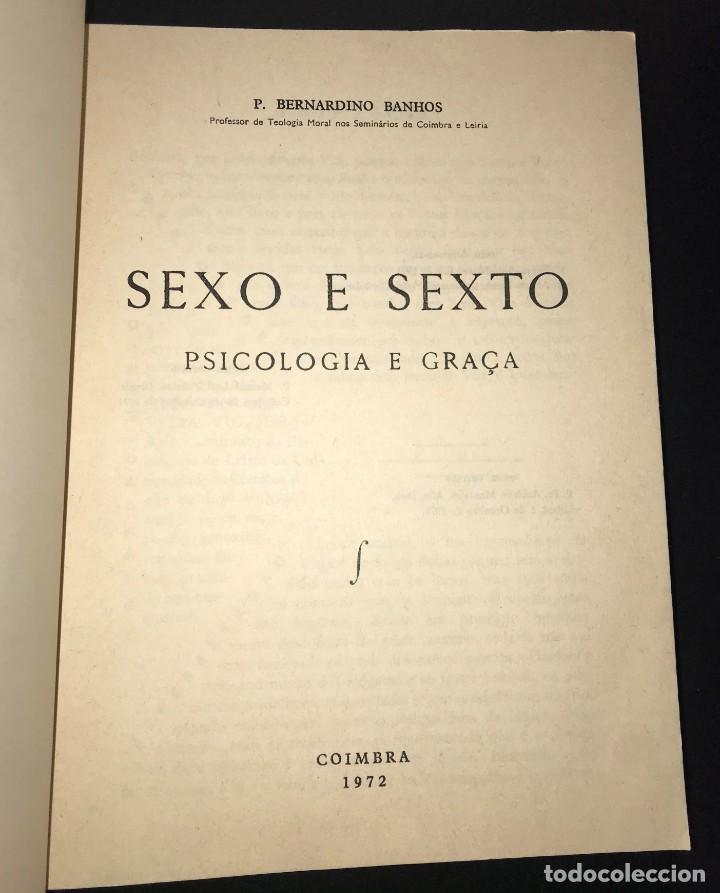 Libros de segunda mano: Sexo e sexto de Bernardino Banhos - Foto 3