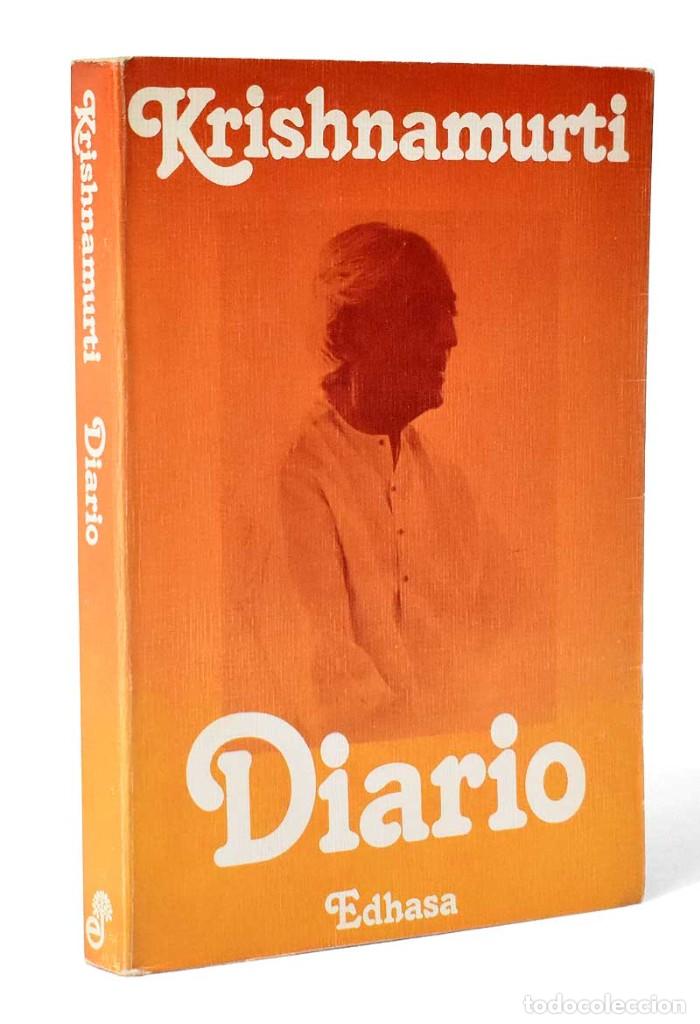 Libros de segunda mano: Diario - J. Krishnamurti - Foto 1