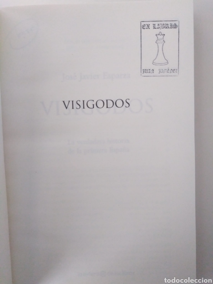 Libros de segunda mano: Visigodos / Jos&eacute; Javier Esparza - Foto 4