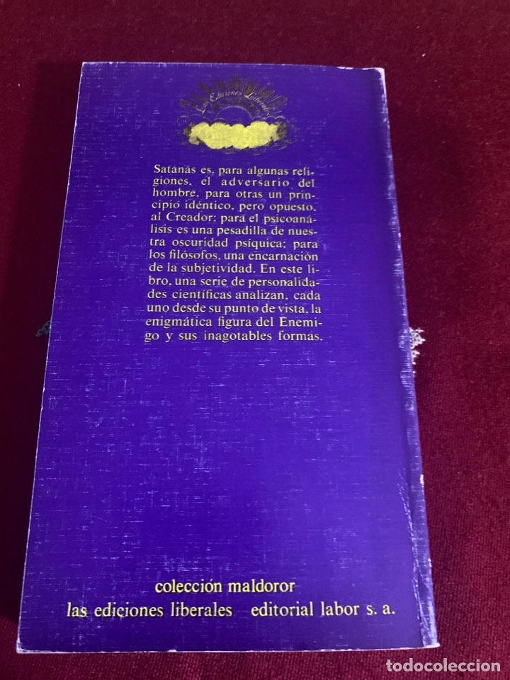 Libros de segunda mano: Sat&aacute;n. Estudios sobre el adversario de Dios. AA. VV. Ed. Labor. - Foto 2