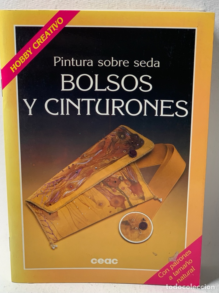 Libros de segunda mano: PINTURA SOBRE SEDA , BOLSOS Y CINTURONES . - Foto 1