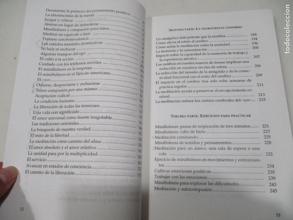 Libros de segunda mano: M&Oacute;NICA ESGUEVA Mindfulness Una gu&iacute;a pr&aacute;ctica W10396 - Foto 3