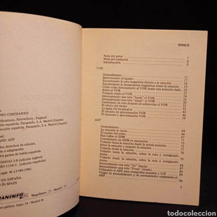 Libros de segunda mano: VOLANDO CON VOR Y ADF - MARTIN CASS - PARANINFO - Foto 2