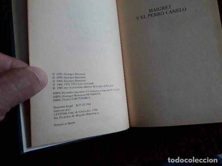 Libros de segunda mano: libro usado, obras completas, 7, Georges Simeon. Editorial Orbis, a&ntilde;o 1983 - Foto 3