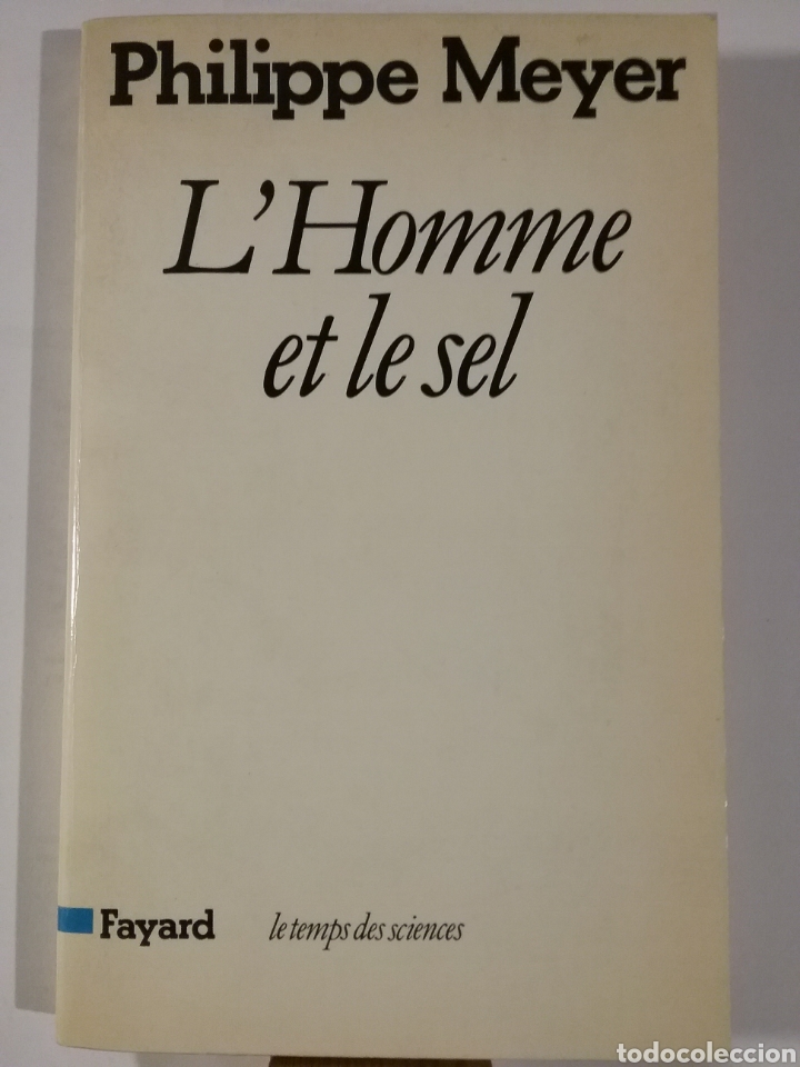 Libros de segunda mano: LHomme et le sel, Philippe Meyer - Foto 1