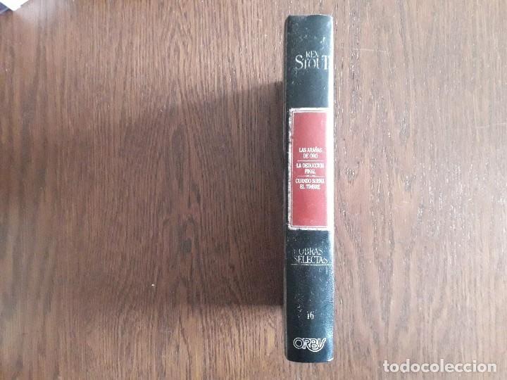 Libros de segunda mano: libro usado, obras completas, 16, Rex Stout. Editorial Orbis, a&ntilde;o 1984 - Foto 2