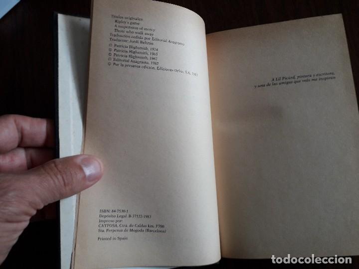 Libros de segunda mano: libro usado, obras selectas, 5, Patricia Higsmith. Editorial Orbis, a&ntilde;o 1983 - Foto 3