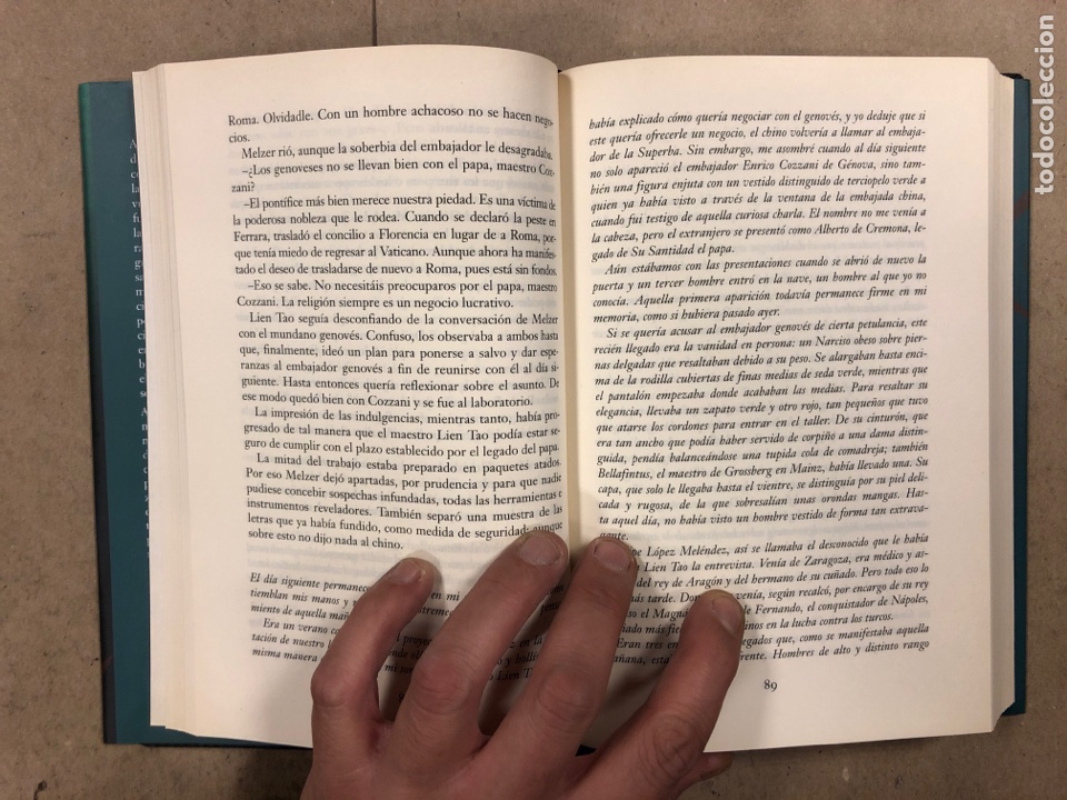 Libros de segunda mano: EL INVENTOR DE ESPEJOS. PHILIPP VANDENBERG. C&Iacute;RCULO DE LECTORES 2000. - Foto 3