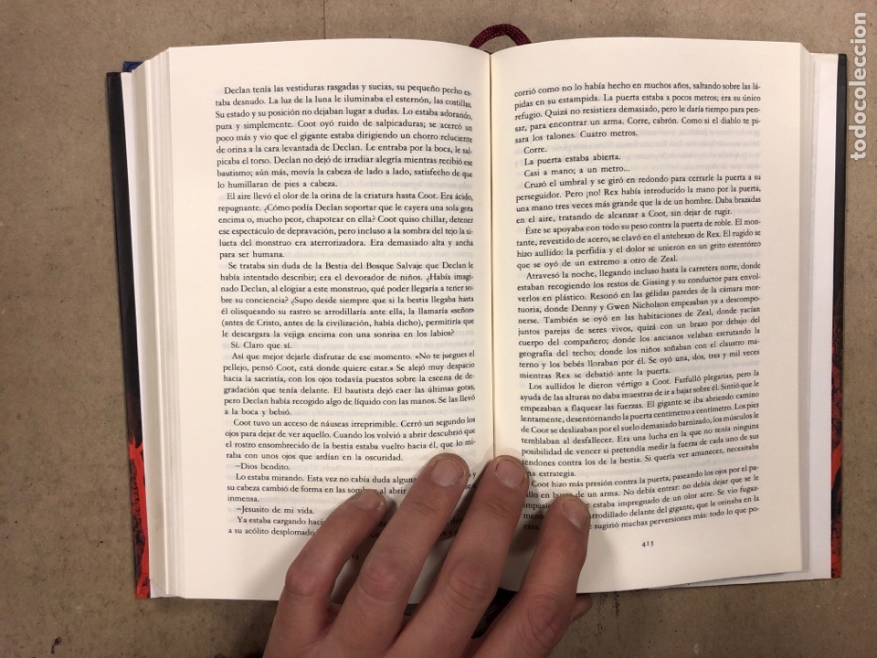 Libros de segunda mano: LIBROS SANGRIENTA. CLIVE BARKER. C&Iacute;RCULO DE LECTORES 1991. - Foto 5