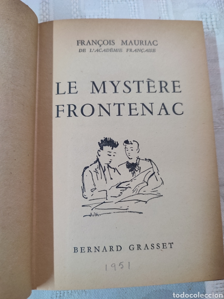 Libros de segunda mano: Le mystere frontenac Francois Mauriac - Foto 4
