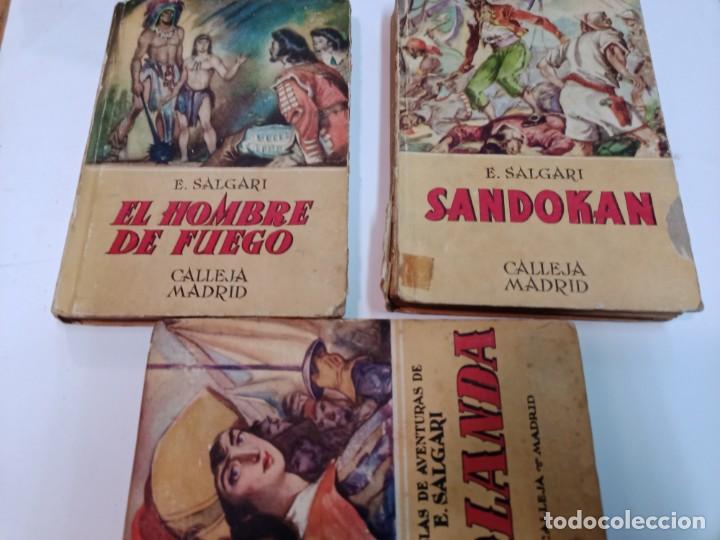Libros de segunda mano: E. SALGARI Lote de 5 libros SA6219 - Foto 1