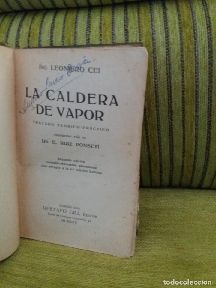 Libros de segunda mano: LA CALDERA DE VAPOR - Foto 5