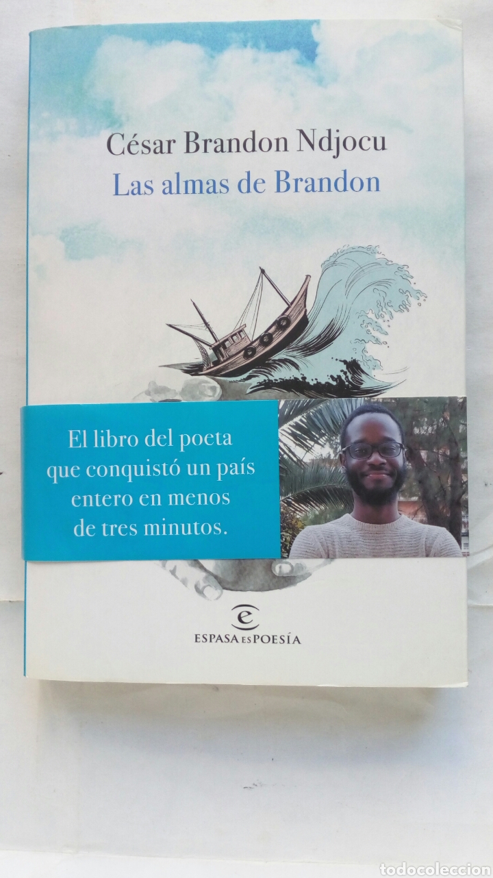 Libros de segunda mano: Las almas de Brandon. C&eacute;sar Brandon Ndjocu. - Foto 3