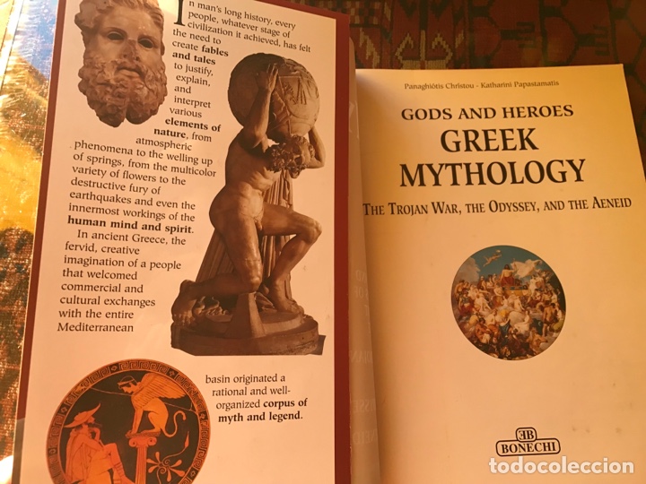 Libros de segunda mano: Greek Mythology. Goods and heroes. Bonechi - Foto 4