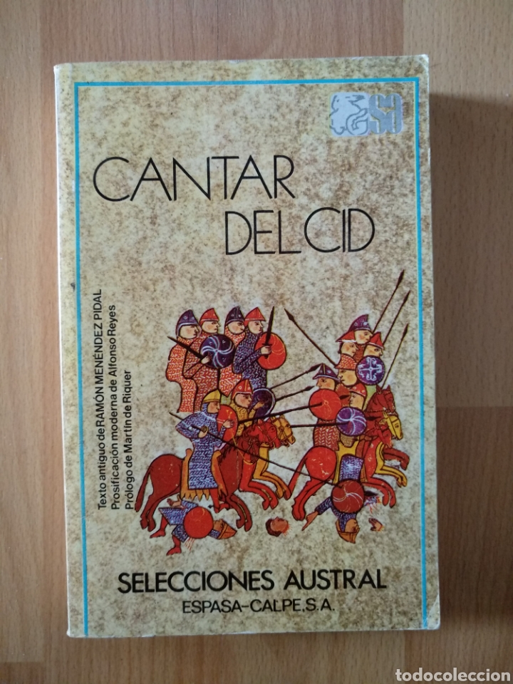 Libros de segunda mano: C0V - CANTAR DEL CID / SELECCIONES AUSTRAL / ESPASA - CALPE - Foto 1