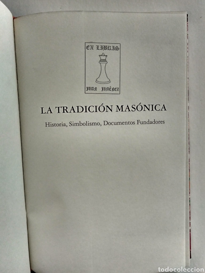 Libros de segunda mano: La tradici&oacute;n mas&oacute;nica / Francisco Ariza. - Foto 4