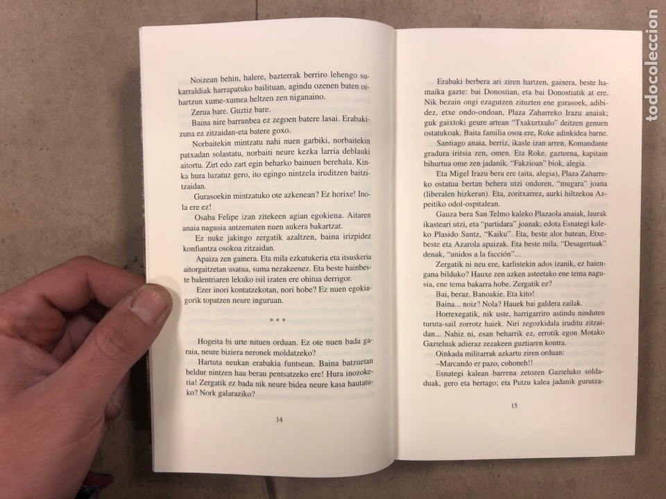 Libros de segunda mano: PUTZU. TXILLARDEGI. ELKARLANEAN ARGITALETXEA 1999. EUSKARAZ. - Foto 3