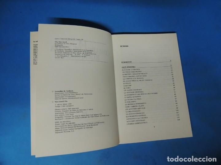 Libros de segunda mano: LA COMARCA DE LALTA RIBAGOR&Ccedil;A .- MARC-AURELI VILA. - Foto 3