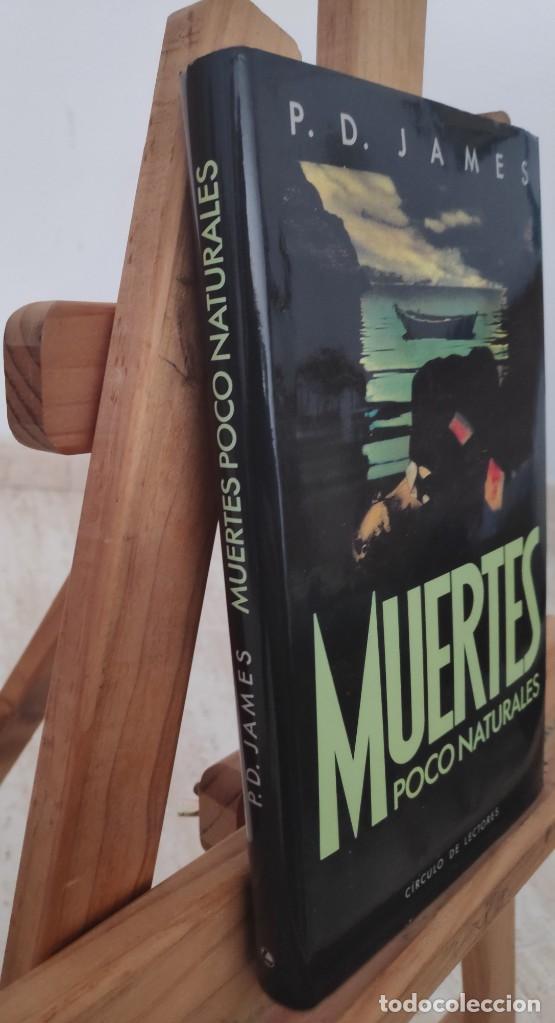 Libros de segunda mano: Muertes poco naturales, P.D. James, Circulo de Lectores - Foto 2