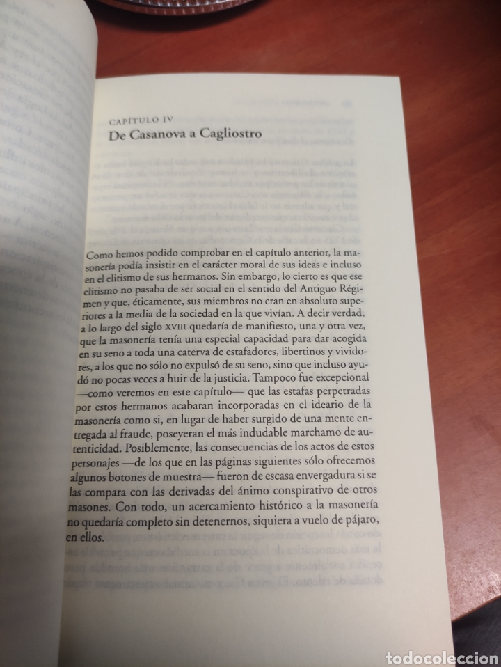Libros de segunda mano: LOS MASONES - CESAR VIDAL - 2005 430p.23x16 - Foto 3
