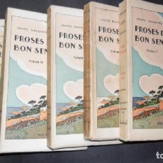 Libros de segunda mano: PROSES DE BON SENY, JAUME RAVENTÓS, CINCO VOLÚMENES, 1922/1927. Lote 298819018