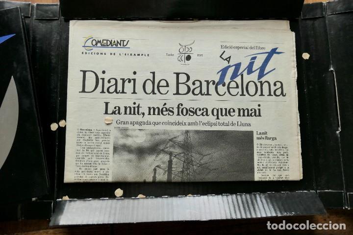 Libros de segunda mano: La nit (Comediants - Edicions de lEixample, 1987), libro-objeto - Foto 13