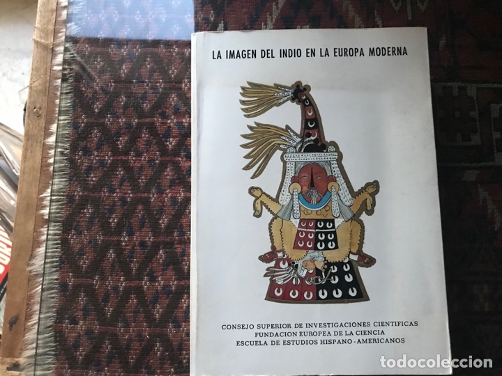 Libros de segunda mano: La imagen del indio en la Europa moderna. CSIC - Foto 1
