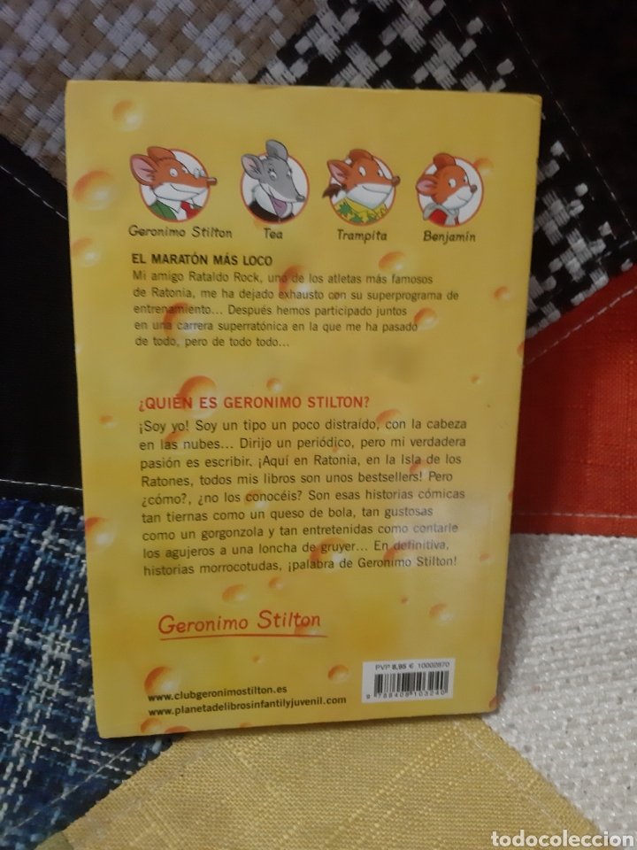 Libros de segunda mano: Libro El Marat&oacute;n m&aacute;s loco -Ger&oacute;nimo Stilton- (1&deg; Edici&oacute;n 2.011) - Foto 3