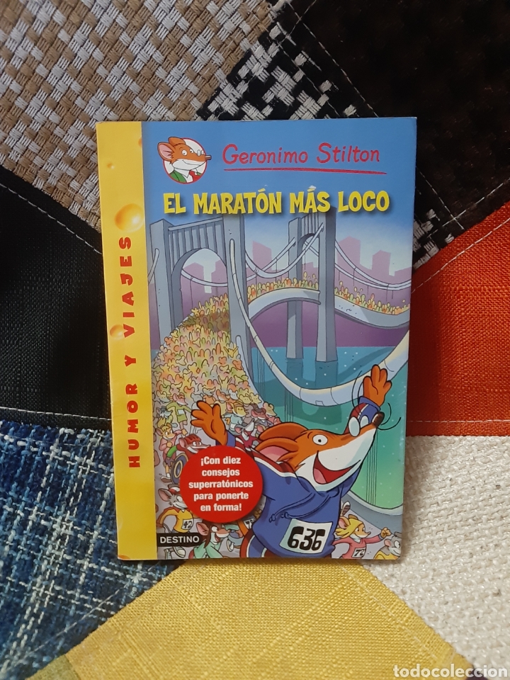 Libros de segunda mano: Libro El Marat&oacute;n m&aacute;s loco -Ger&oacute;nimo Stilton- (1&deg; Edici&oacute;n 2.011) - Foto 1