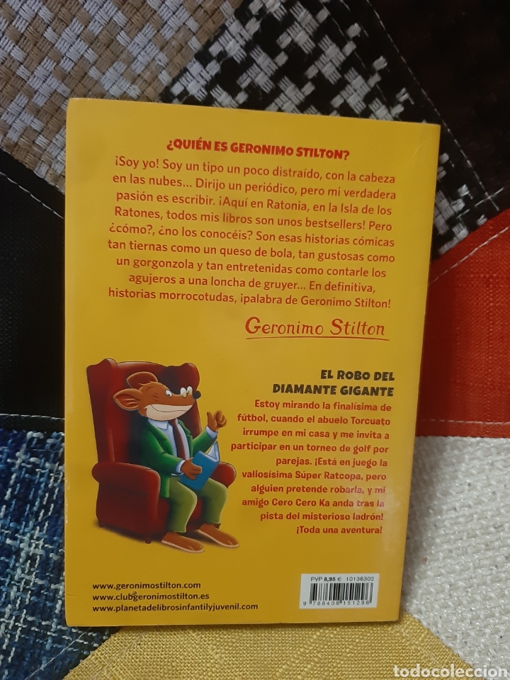 Libros de segunda mano: Libro El Robo del Diamante Gigante -Ger&oacute;nimo Stilton- (1&deg; Edici&oacute;n) - Foto 3