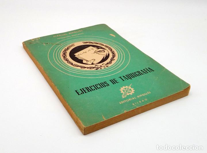 Libros de segunda mano: Ejercicios de taquigraf&iacute;a, de Manuel Ripoll&eacute;s - 1957 - Foto 2