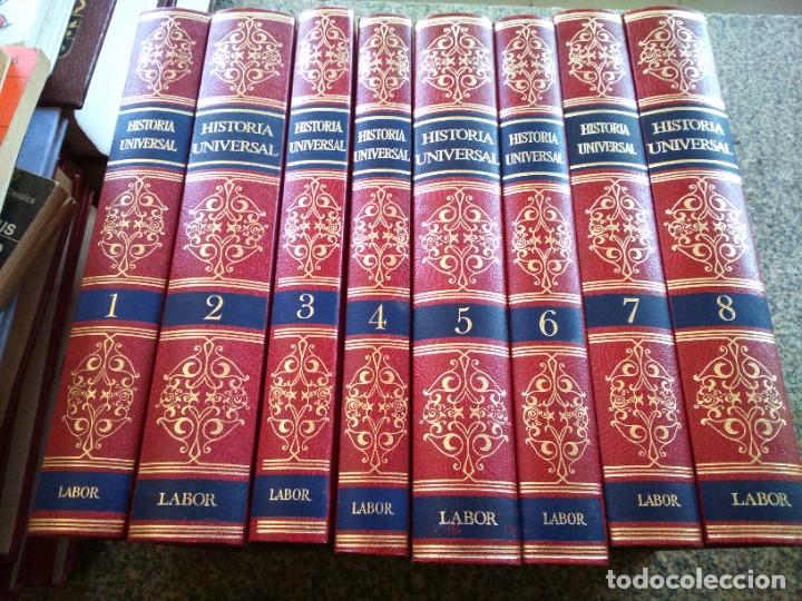 Libros de segunda mano: HISTORIA UNIVERSAL LABOR -- 8 TOMOS -- 1989 -- COMPLETA -- - Foto 1