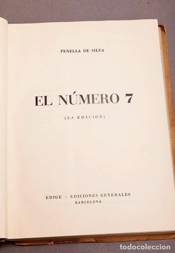 Libros de segunda mano: PENELLA DA SILVA : EL N&Uacute;MERO 7 - DEDICATORIA AUT&Oacute;GRAFA DEL AUTOR - Foto 4