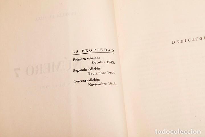 Libros de segunda mano: PENELLA DA SILVA : EL N&Uacute;MERO 7 - DEDICATORIA AUT&Oacute;GRAFA DEL AUTOR - Foto 5