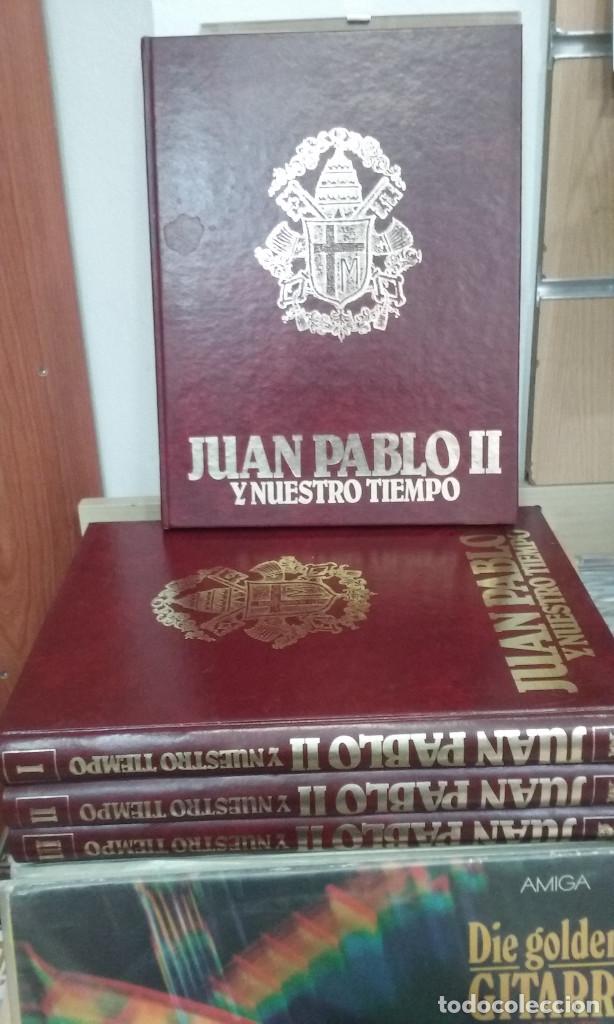 Libri di seconda mano: Juan Pablo II y nuestro tiempo. 4 tomos