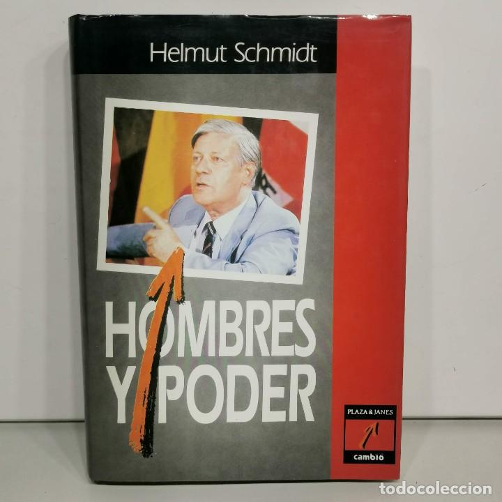 Libros de segunda mano: LIBRO - HOMBRES Y PODER - HELMUT SCHMIDT - PLAZA & JANES / 14.507 - Foto 1