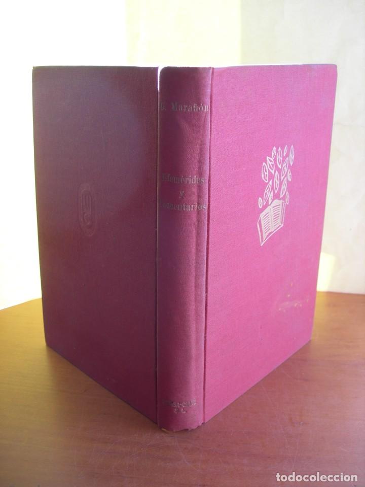 Libros de segunda mano: EFEMERIDES Y COMENTARIOS ( 1952 - 1954 ) / G. MARA&Ntilde;&Oacute;N - Foto 1
