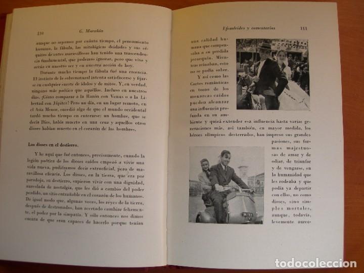 Libros de segunda mano: EFEMERIDES Y COMENTARIOS ( 1952 - 1954 ) / G. MARA&Ntilde;&Oacute;N - Foto 3