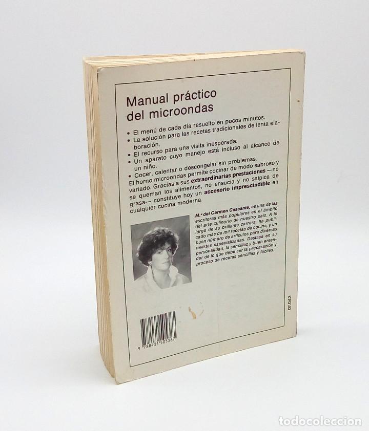 Libros de segunda mano: Manual Pr&aacute;ctico del Microondas, de Mar&iacute;a del Carmen Cascante - Foto 3
