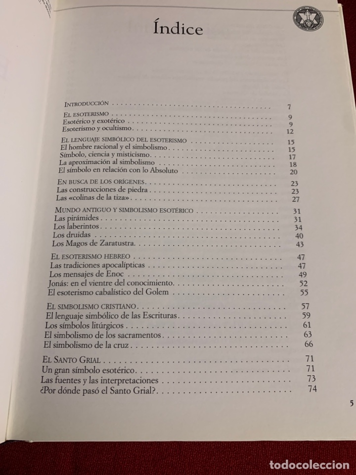 Libros de segunda mano: El simbolismo esot&eacute;rico. M. Centini. Ed. De Vecchi. - Foto 6